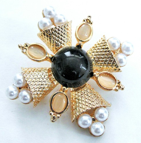 Spilla stile regal croce - spilla,