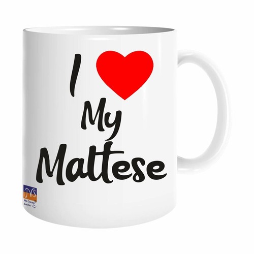 Love maltese mug white - love, my