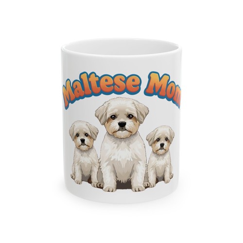 Tazza mug mamma - cane, maltese