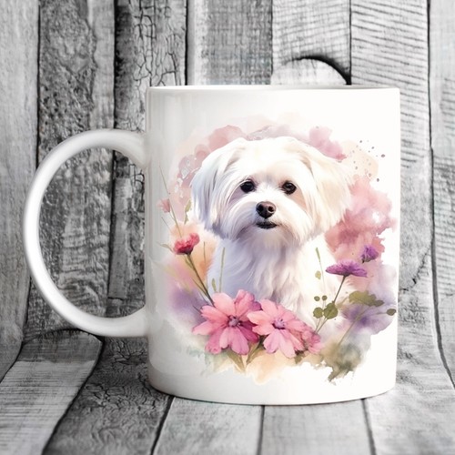 Maltese dog mug ideal - maltese,