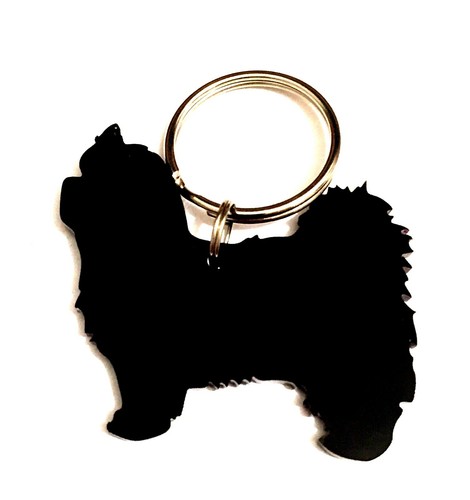 Maltese dog keyring lanyard - maltese,