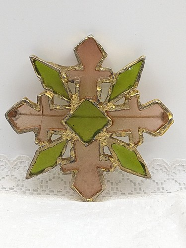 Spilla joy plique - plique, 3x3"