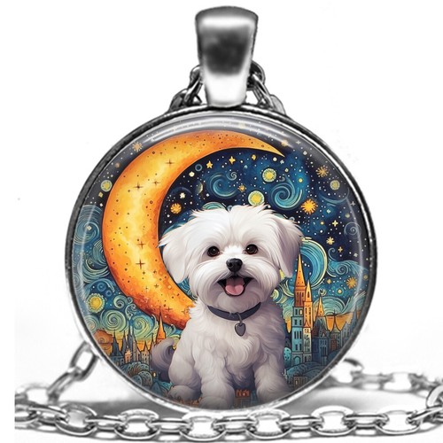 Collana cane cucciolo maltese