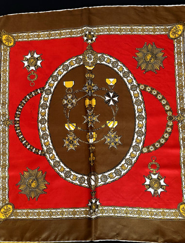 Sciarpa rossa firmata - rossa, dumont