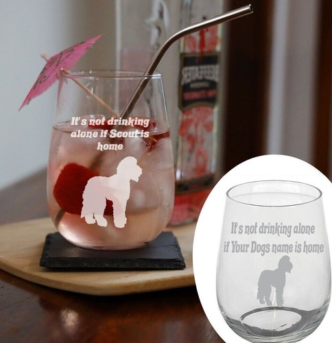 Bicchiere gin vino - vino, inciso