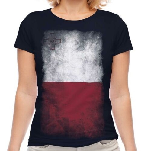Malta sbiadito bandiera donna - malta,