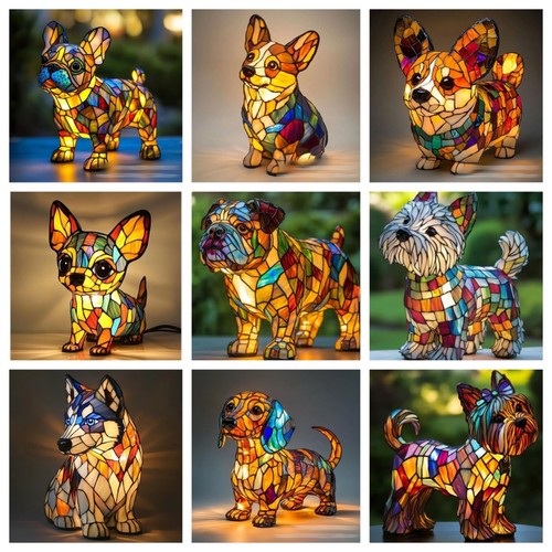 Lampada led cane arte luce - led,