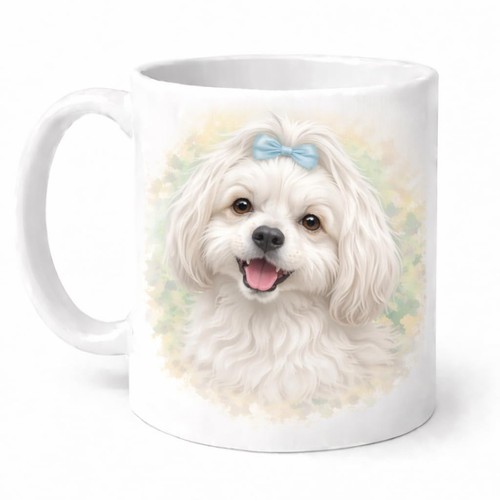 Tazza cane maltese brew crew - maltese,