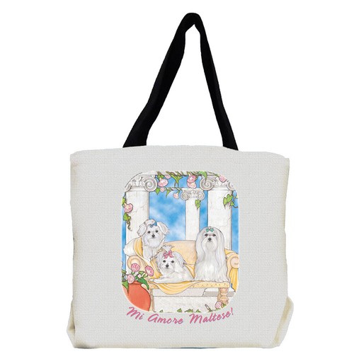 Borsa tote maltese regalo - borsa,