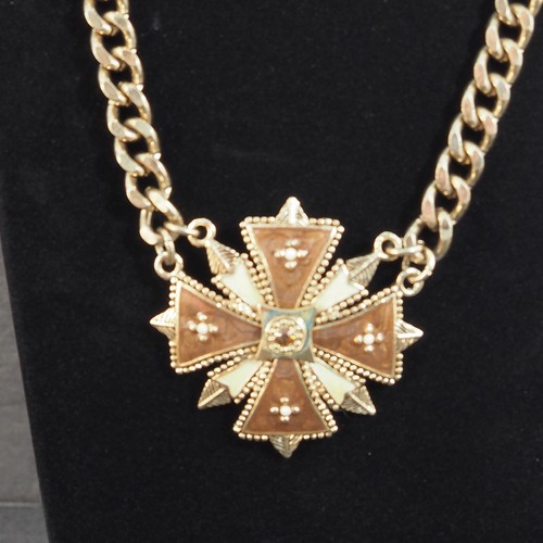 Collana bijoux terner - collana, croce