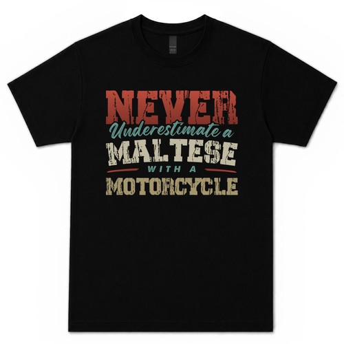 Maglietta maltese mai - maglietta,